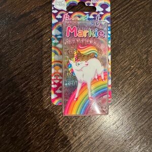 Invisibobble Lisa Frank Markie Unicorn Spiral Hair Ties - Multicolor New